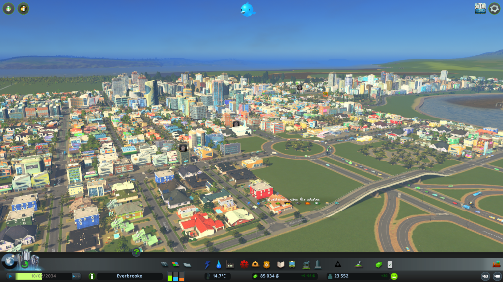 Le jeu Cities : Skylines date de 2015