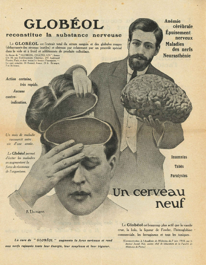 Publicité pour l’Urodonal, 1910-1915.
