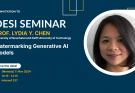 DESI Seminar: Watermarking Generative AI Models