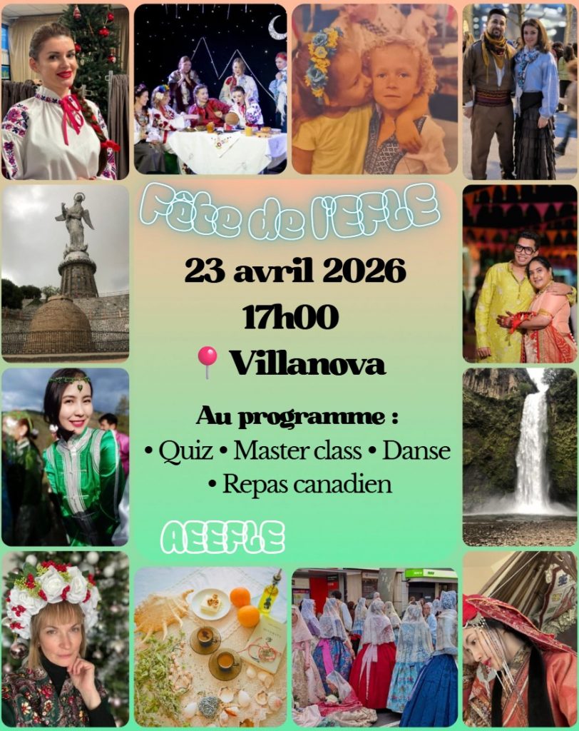 affiche fête de l'efle