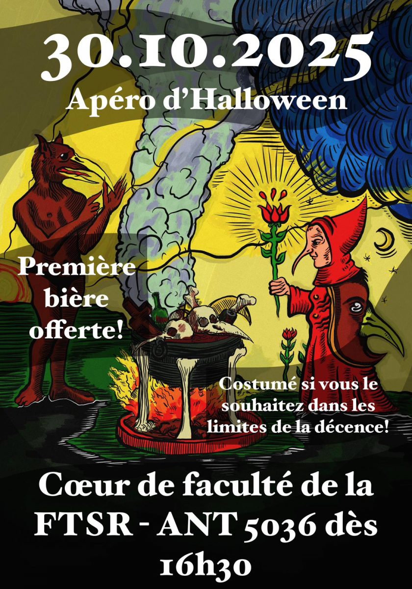 affiche apéro halloween a25