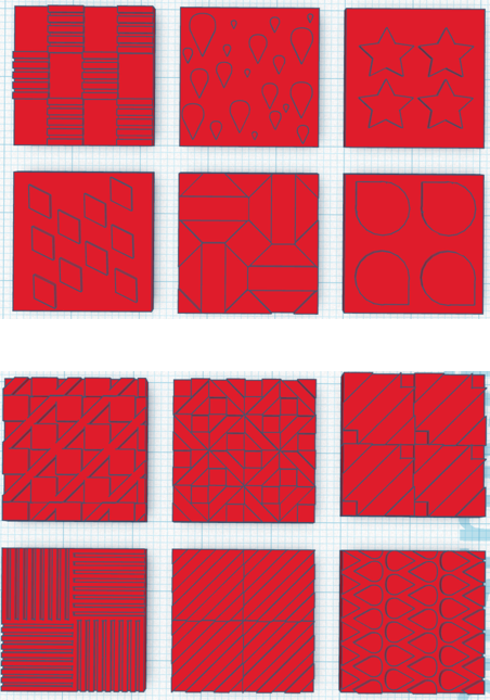 Panneau où l'on voit les dés. Les premiers sont le glacier, l'igloo des invités, la cantine, l'atelier d'art, la tour de contrôle, le laboratoire d'analyse de glace. Ensuite ennui, sérénité, anxiété, surprise, suspicion, joie