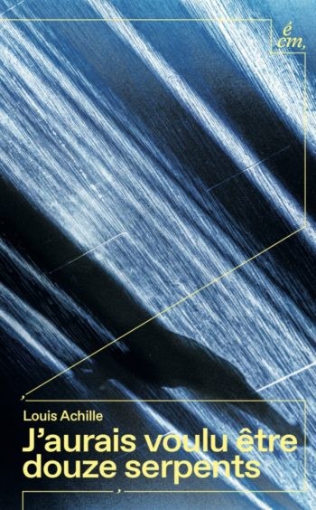 Louis Achille, J’aurais voulu être douze serpents, Genève, Cousu mouche, 2025.