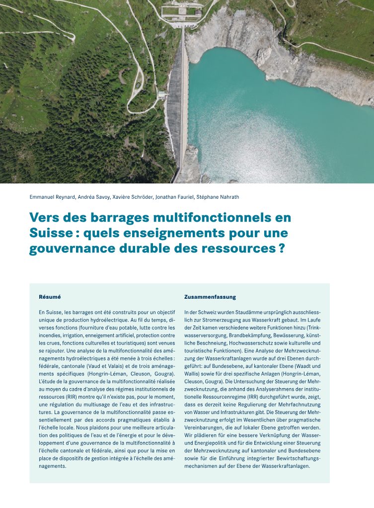 article hydrosuisse