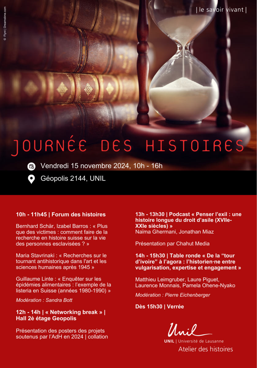 Journée des histoires at the University of Lausanne