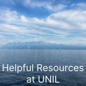 Helpful Resources at UNIL