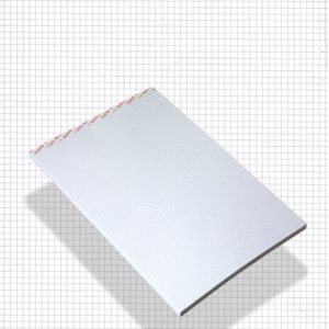 Bloc notes quadrillé 4mm