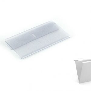 Manchons pour dossier suspendu incolore