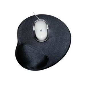 Tapis de souris avec repose poignet noir