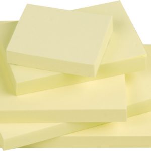 Post-it mémo jaune