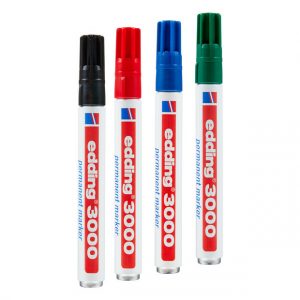 Marqueur permanent EDDING 3000 -300 ogive1.5-3mm