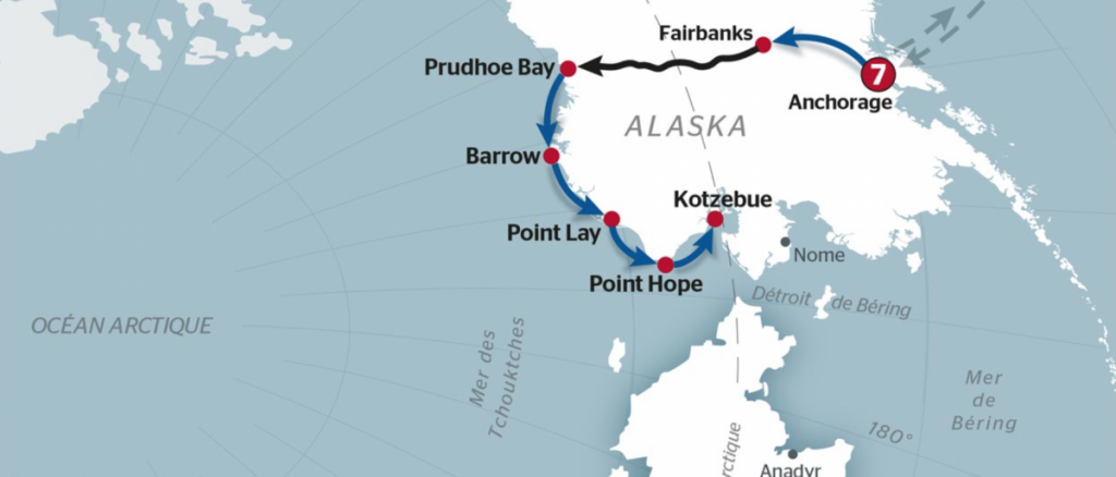 Sur la route du changement climatique en Alaska