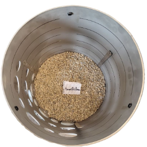 Lysimeter with gravel filter