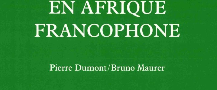 Sociolinguistique du français en Afrique francophone: gestion d’un héritage, devenir d’une science