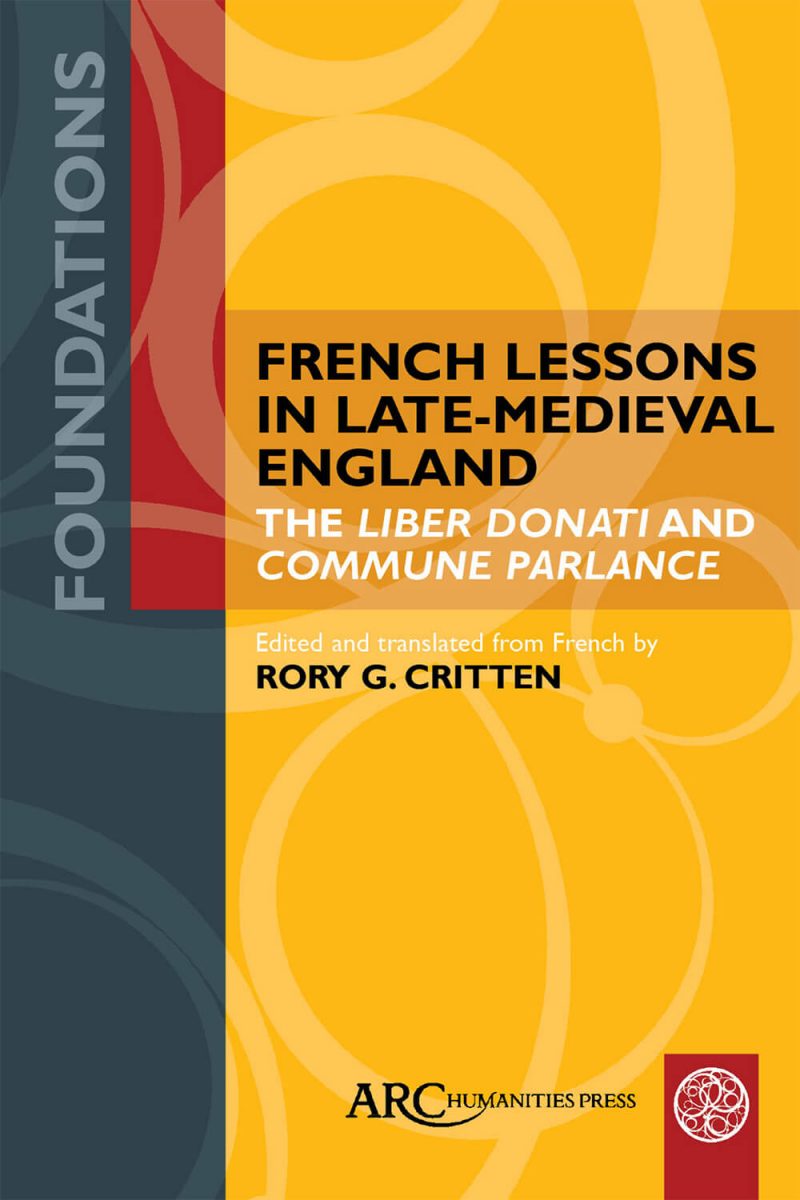 French Lessons in Late-Medieval England: The Liber donati and Commune parlance