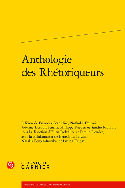 Anthologie des Rhétoriqueurs