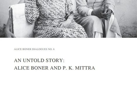 An Untold Story: Alice Boner and P.K. Mittra 2026 slas alice boner and pk mittra