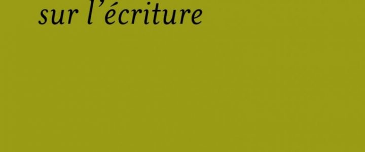 C. F. Ramuz, Anti-poétique et autres propos sur l’écriture 2024 clsr cframuz anti poétique couv