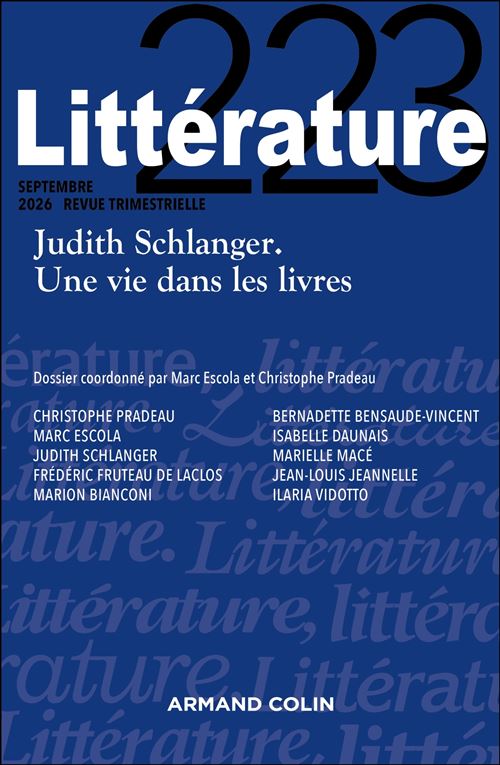 Couverture de Judith Schlanger. Une vie dans les livres
