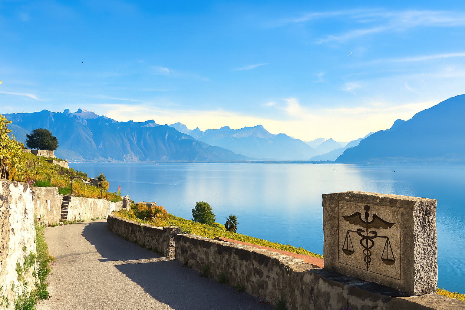 lake clair balance caducée