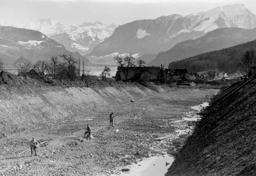 2025 enseignement-Meier Walther, Aushub,photographie, StALU_Archives de Lucerne, A 665-134.5.7, Lucerne