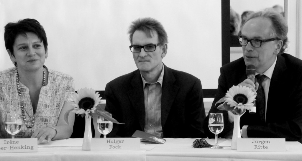 Irene Weber Henking, Holger Fock et Jürgen Ritte [©Yvonne Böhler]