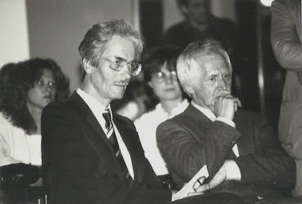 Walter Weideli & Eugen Helmlé [©archive privée]