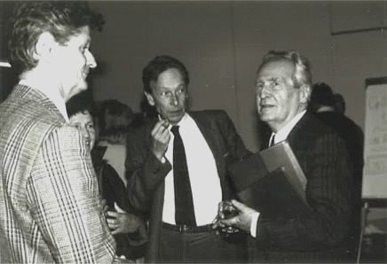 Walter Lenschen, Philippe Jaccottet & Elmar Tophoven [©archive privée]
