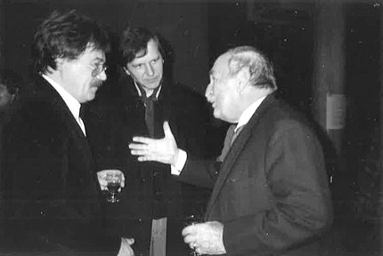 Gilbert Musy (au milieu) & Helmut Kossodo (à droite) [©archive privée]