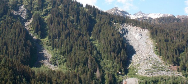 Florence Delasoie: Études des instabilités de versant de la Barmasse (Valais, Suisse) par une approche pluridisciplinaire.