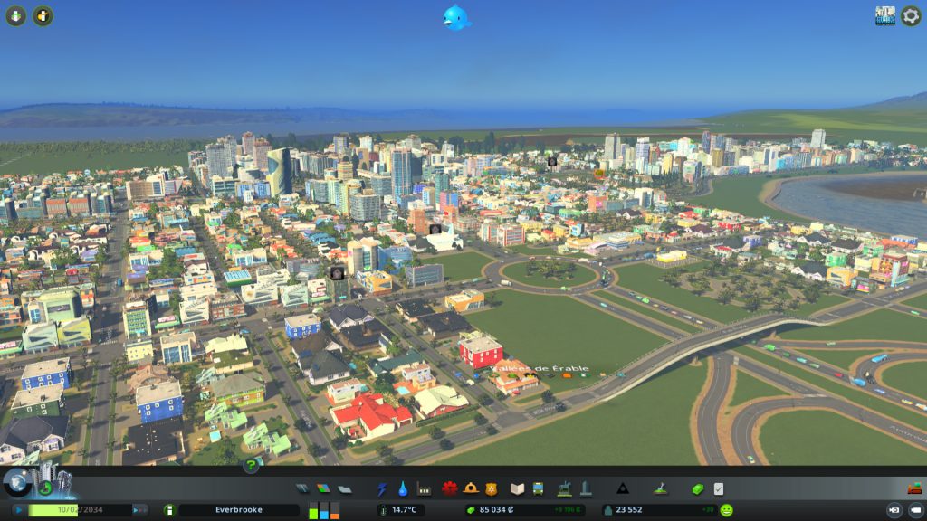Le jeu Cities : Skylines date de 2015
