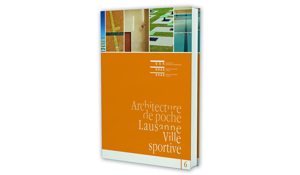« Lausanne - Ville sportive » a été publié le 3 octobre 2022 dans la collection Architecture de poche. © Société d’histoire de l’art en Suisse (SHAS)