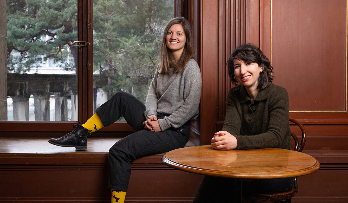 claire lise debluë & victoire margairaz