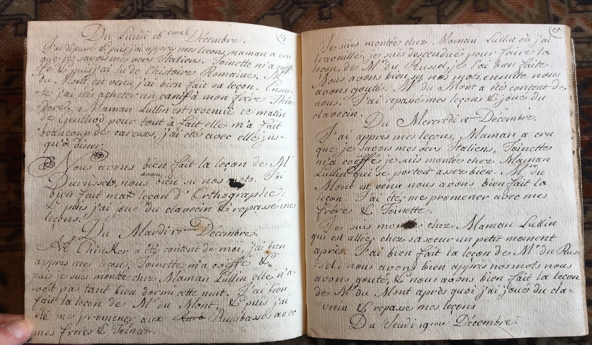 « Je n’étais que vanité »