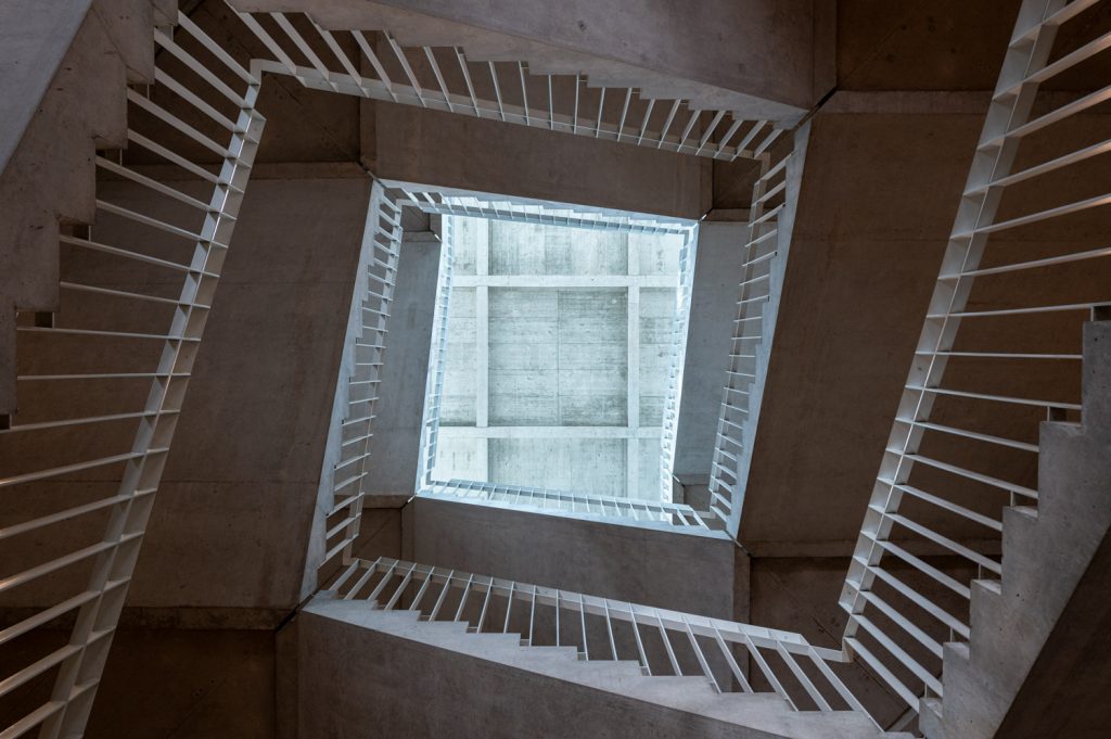 escaliers à anthropole