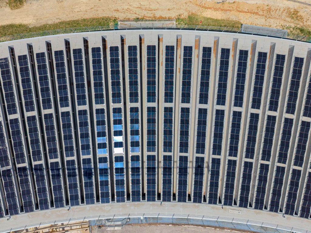 Vue aérienne - Au-dessus de l'Unithèque