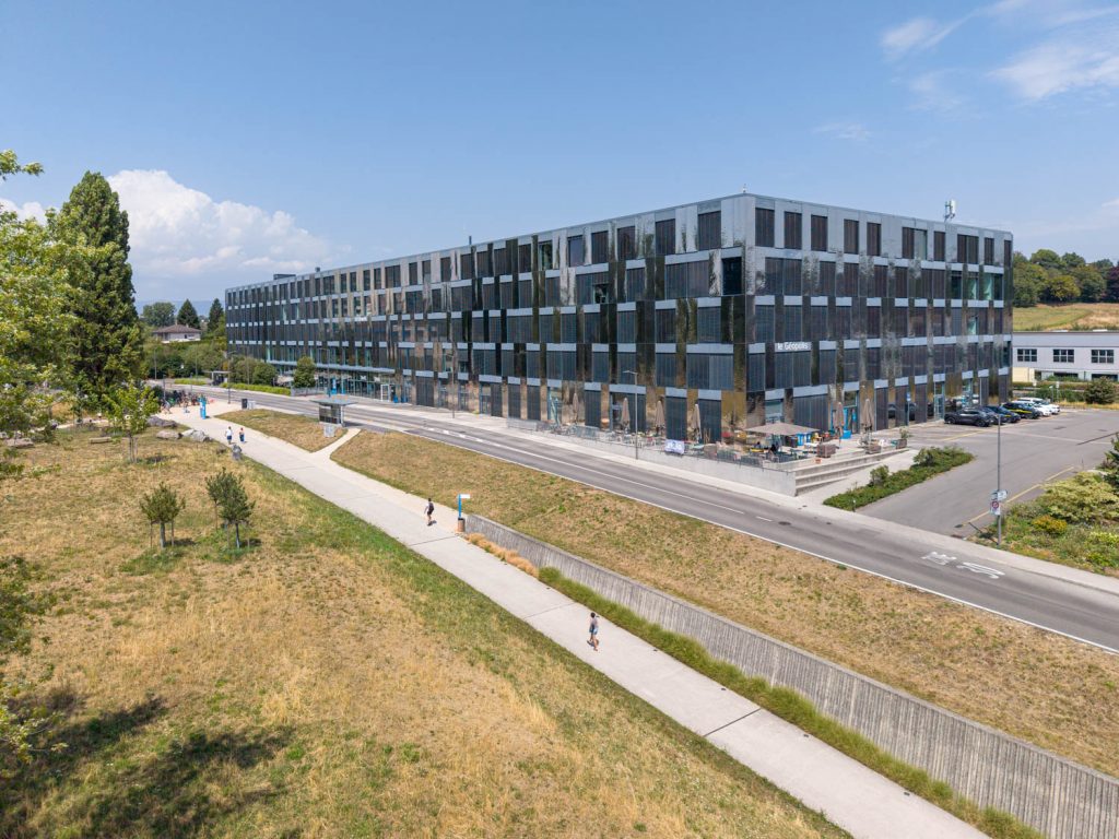 Vue aérienne - Le Géopolis